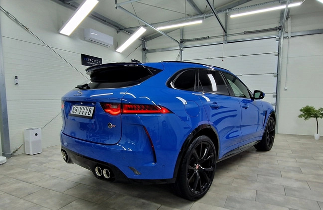 Jaguar F-Pace cena 325000 przebieg: 60400, rok produkcji 2020 z Kraków małe 562